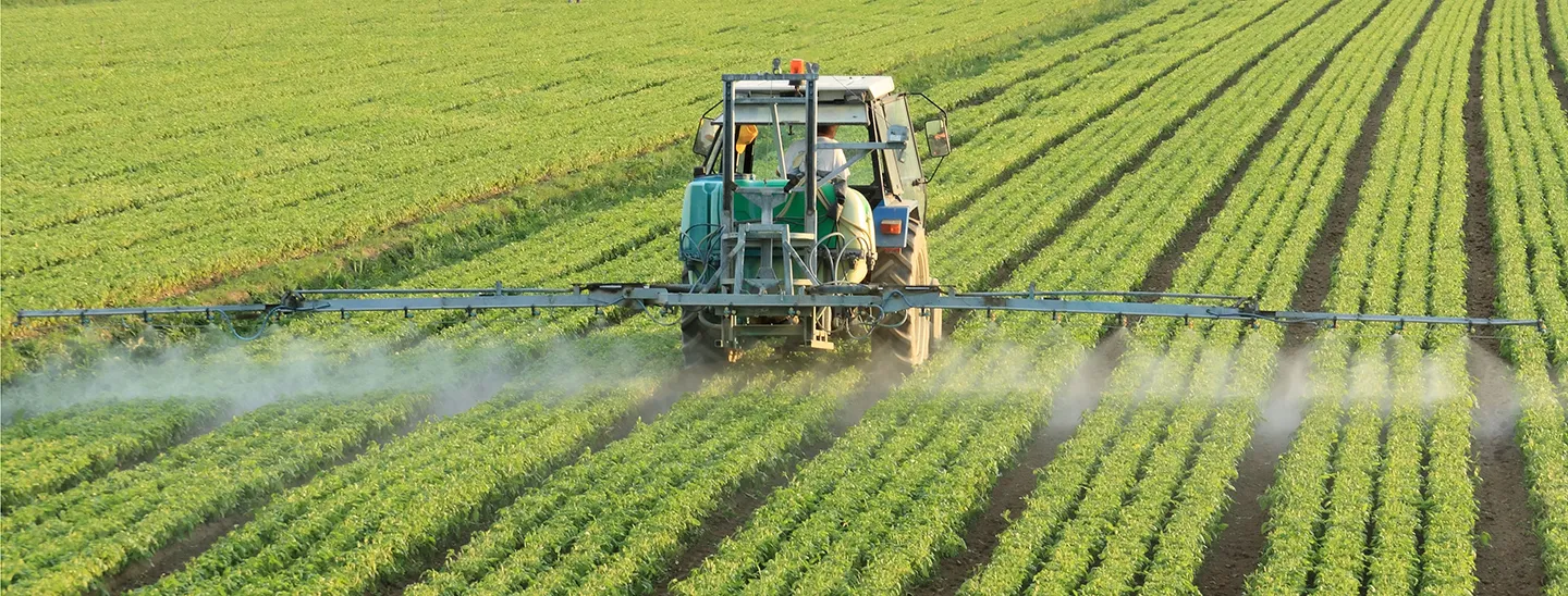 Federated Challenge Sponsor | AED | Tractor in the fields.